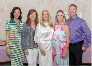 Theodora Pace, Barbara Pendrill, Karen Swanson, Michelle Russell Johnson, Todd L’Herrou (Photo credit: Premier Photo)