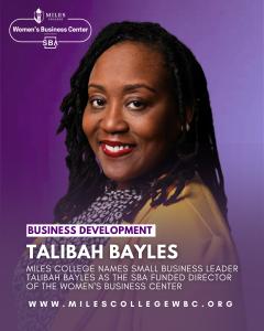 Talibah Bayles Director MCWBC