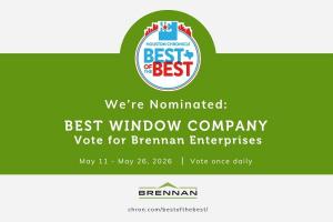 Brennan Finalist in Houston Chronicle Best of the Best 2026