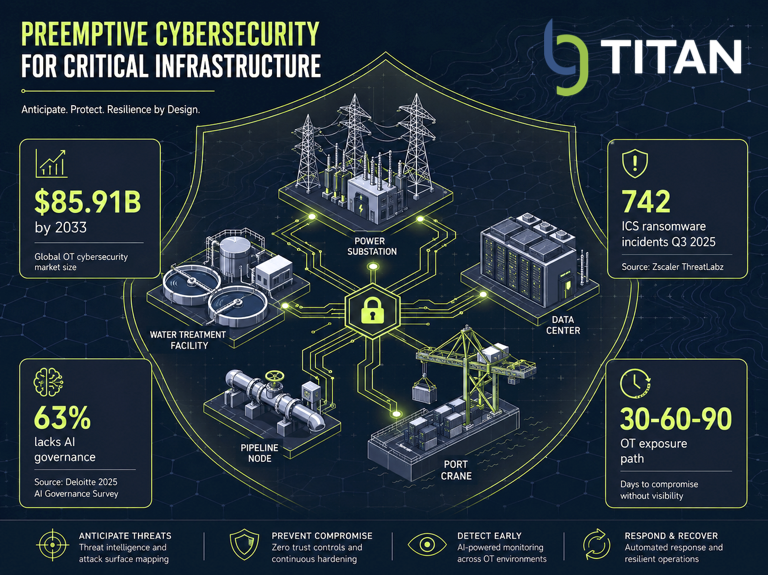 BG Titan Group 2026 Report Urges Shift From Reactive Security to Denial-of-Opportunity in Critical Infrastructure