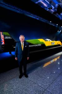 Lord Bamford with JCB Hydromax