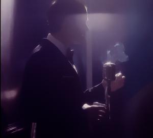 Rico SImonini as Frank Sinatra - In character