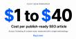 Floyi Research: Cost of a Publish-Ready SEO Article Ranges From $1 to $40 Across Leading AI Content Tools