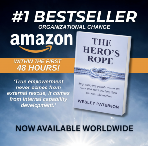 The Hero's Rope Bestseller on Amazon in Organizational Change