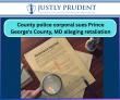 Maryland police corporal sues Prince George's County alleging retaliation