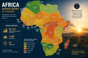 African economy showing why we need free websites and web hosting.