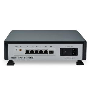 Streaming Perfected - Muon2 Precision Network Switch 11 Muon2 - Precision Network Switch - Back