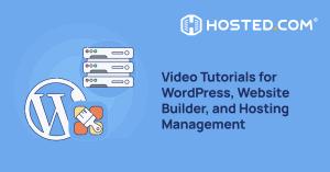 Step-by-step video tutorials help follow WordPress and hosting tasks on screen.