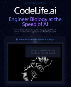CodeLifeAi landing page