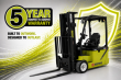 CLARK Launches a 5-Year Bumper-to-Bumper Warranty on All Lithium Forklifts