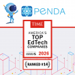 Penda Learning Named #14 on Time's List of America's Top EdTech Companies of 2026