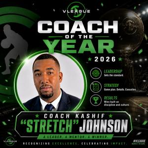 Coach of the Year Kashif 