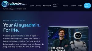 vibesies.com homepage screenshot