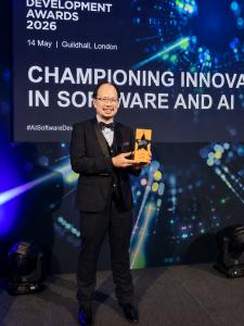 Professor Victor Chang won the Data Science of the Year Award