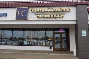 Frame Minnesota, a locally owned custom framing shop in Eagan, is welcoming former customers of The Great Frame Up Burnsville as the nearby framing store prepares to close permanently on June 1 Frame Minnesota's storefront located in Eagan