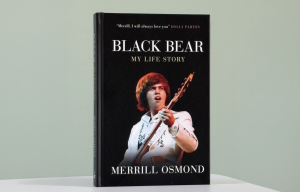 Photo of the book 'Black Bear', Merrill Osmond's memoir