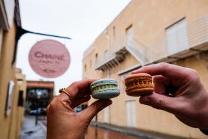 Delicious macarons you'll sample on the tour