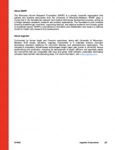 Ingantec Secures Exclusive WARF License B