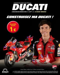Altaya Présente La Ducati GP25 De Marc Márquez, Championne Du Monde 2025, À L’échelle 1:4
