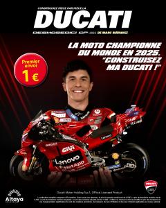Altaya Présente La Ducati GP25 De Marc Márquez, Championne Du Monde 2025, À L’échelle 1:4