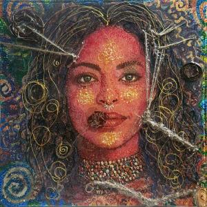 The Spiral Cannot Expand. A portrait of a woman