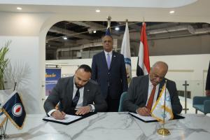 EPROM Chairman and CEO Eng. Hossam Assad and Diverse Supplies Managing Director Eng. Sameh Roshdy sign the MOU