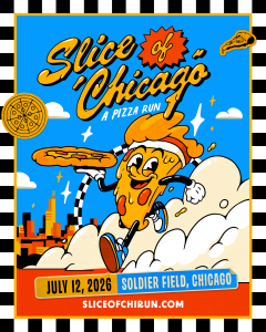 Slice of Chicago is making its debut on July 12, at Soldier Field, uniting runners and pizza lovers in a celebration of one of the city’s most iconic culinary traditions Slice of Chicago