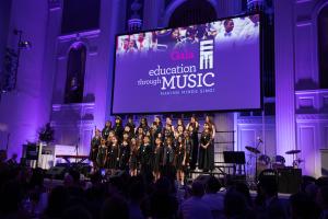 ETM Student performers at Gala