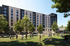The Maple courtyard