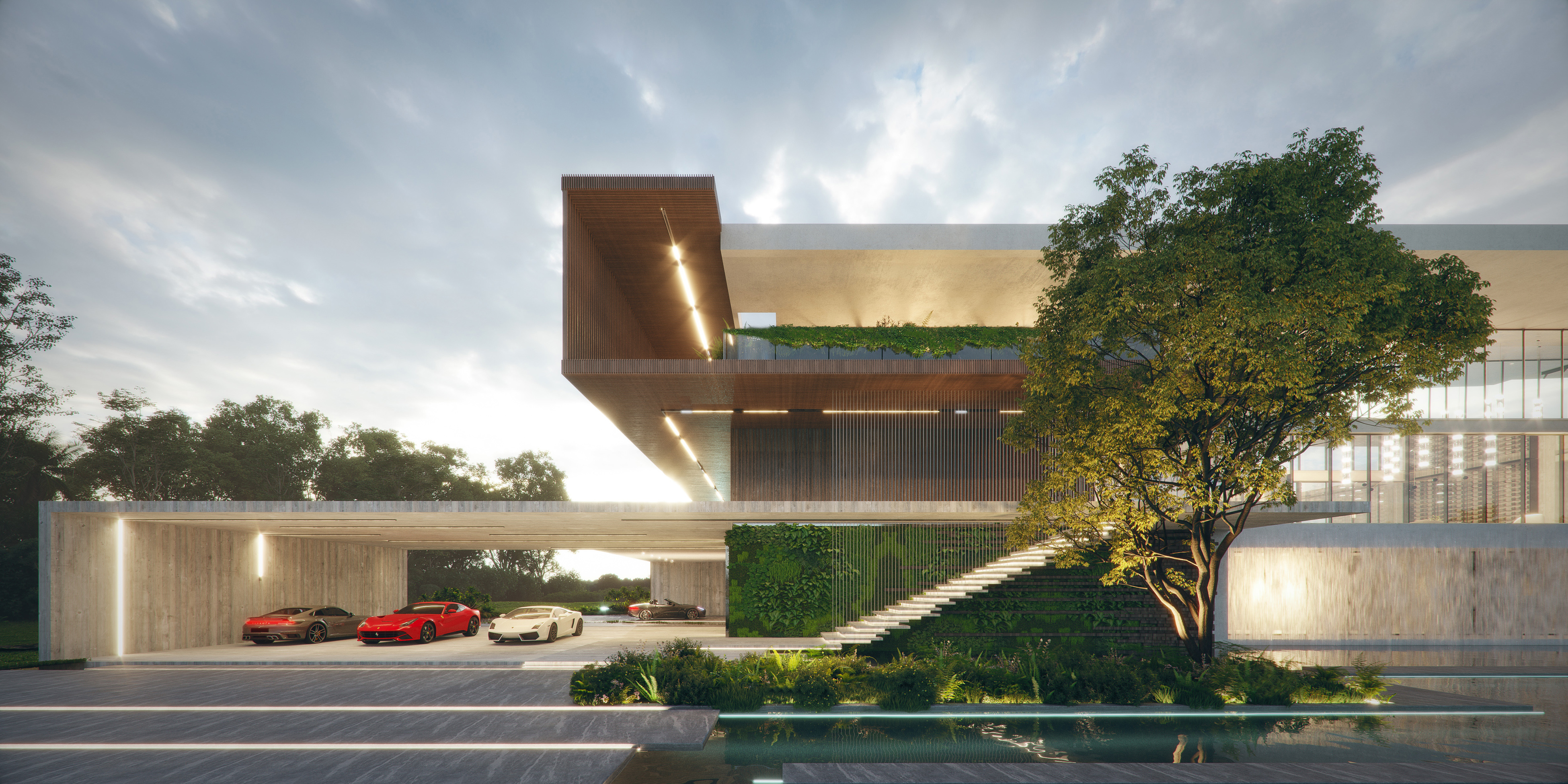 Studio KHORA's G House Receives AIA Recognition for Sculptural Wa