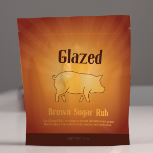 Dusted™ Introduces “Glazed” Brown Sugar Ham Rub for Holiday Meals 11 Glazed package
