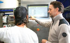 Control unit in the Agro-100 plant