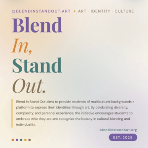 Blend In Stand Out Flyer