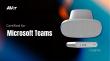 AVer’s FONE700 Ceiling Speakerphone Certified for Microsoft Teams