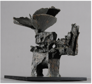 Jean-Paul Riopelle, B.C., 1961, 45 x 43 x 28 cm, unique bronze