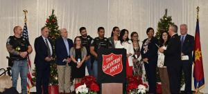 The Salvation Army of San Bernardino County recently named the City of San Bernardino its partner of the year at the Salvation Army’s annual red kettle kickoff, honoring the city for its outstanding service, partnership, and commitment to supporting the organization’s mission to end homelessness