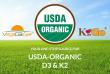Nutraland USA Secures Organic Certification Renewal for Vegan Vitamin D3 & K2