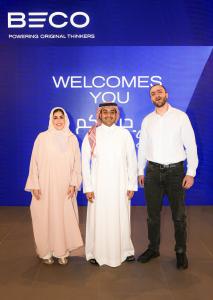BECO Capital's team in Riyadh, Saja Alidriss, Rakan AlRashed, Mokhtar Ibrahim