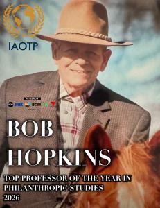 Bob Hopkins selected as Top Professor of Philanthropic Studies of the Year by IAOTP 10 bobhop