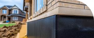 Foundation Coated With ArmorLiner Polyurea