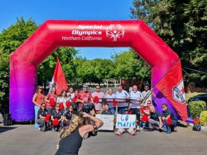 BlueDAG has announced its role as lead sponsor of the Sacramento Republic FC Unified Team, a partnership between Sacramento Republic FC and Special Olympics Northern California that brings together athletes with and without intellectual disabilities to compete in unified soccer Matt Briseno begins his bike ride from BlueDAG headquarters to Colorado Springs ahead of the Unified Team’s June 13 match