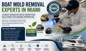 Fix Mold Miami, South Florida's leading mold remediation specialist, announces the expansion of its specialized boat mold removal services with cutting-edge mold inspection technology designed specifically for marine properties mold inspections for boats