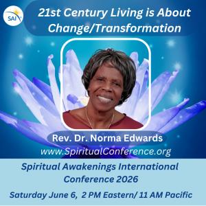 Black spiritual leader, Rev Dr. Norma Edwards Speaks on Change & Transformation at Spiritual Conference 2026