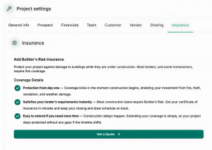 Ressio - Embedded Builder's Risk