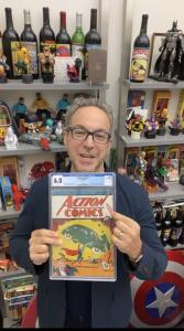 One of the top 10-graded copies of Action Comics #1 – the one that introduced Superman nearly 90 years ago and started the whole superhero genre – is going on the market once again in June