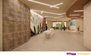 HonorHealth unveils major campus enhancements at Scottsdale Shea Medical Center 17 HonorHealth Heart Care Center entry lobby