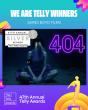 Nodance Founder James Boyd Wins Silver Telly Award for AI Short Film 404