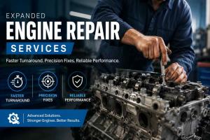 Expanded Engine Repair Services Focus on Faster Turnaround and Precision Fixe