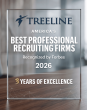 Treeline Inc. Named by Forbes 2026 as America’s Best Recruiting & Staffing Firms