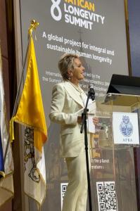 Lucia Magnani al Vatican Longevity Summit 2026